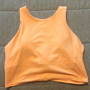 ATHLETA conscious cropped high neck top